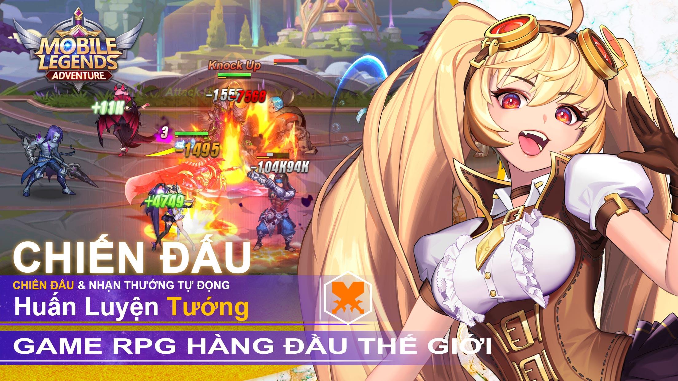 Mobile Legends: Adventure VN Tangkapan skrin 1