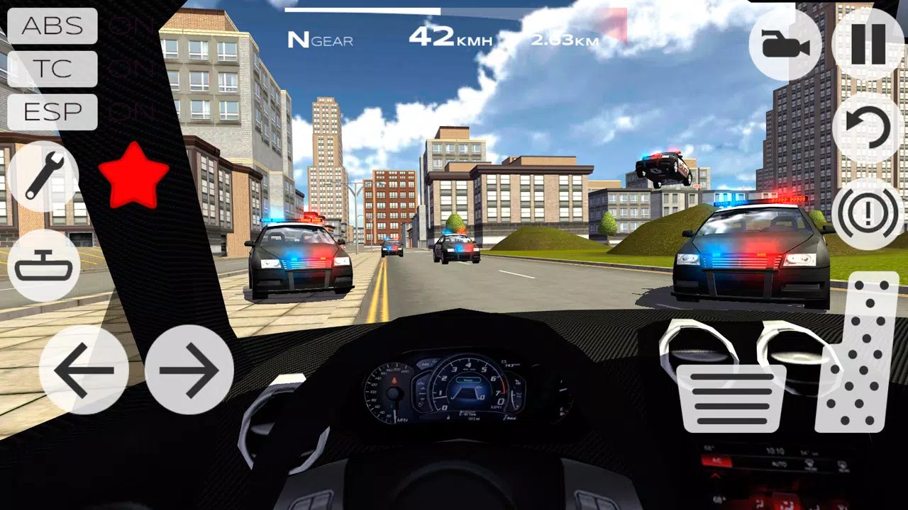 Extreme Car Driving Racing 3D ဖန်သားပြင်ဓာတ်ပုံ 1
