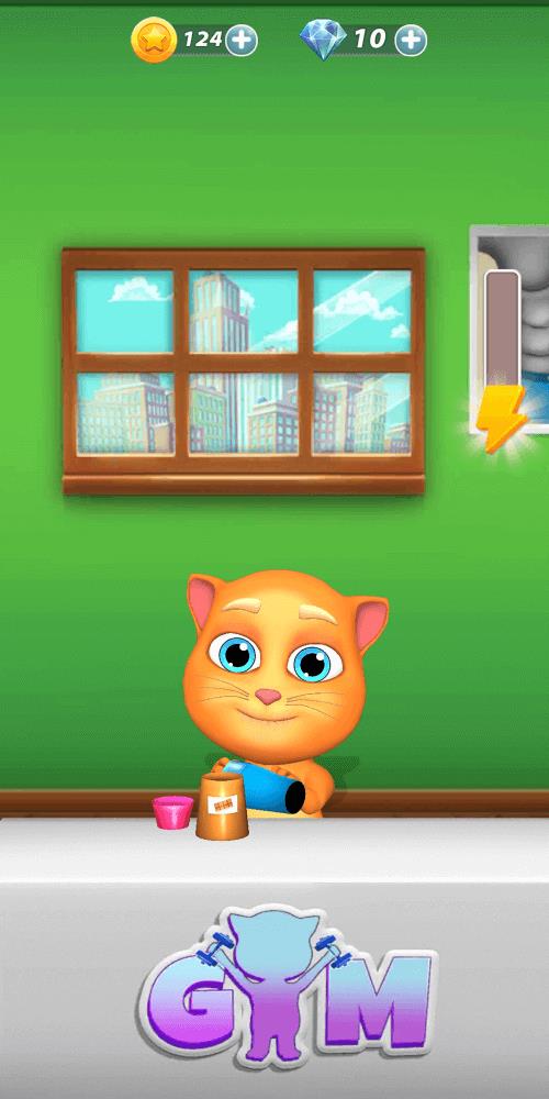 Virtual Pet Tommy - Cat Game Zrzut ekranu 2