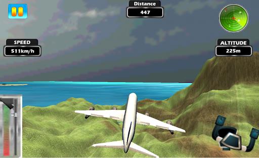 Plane Pro Flight Simulator 3D Captura de tela 1