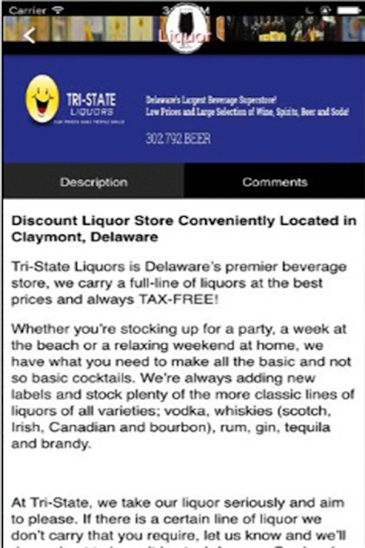 Tri State Liquor应用截图第2张