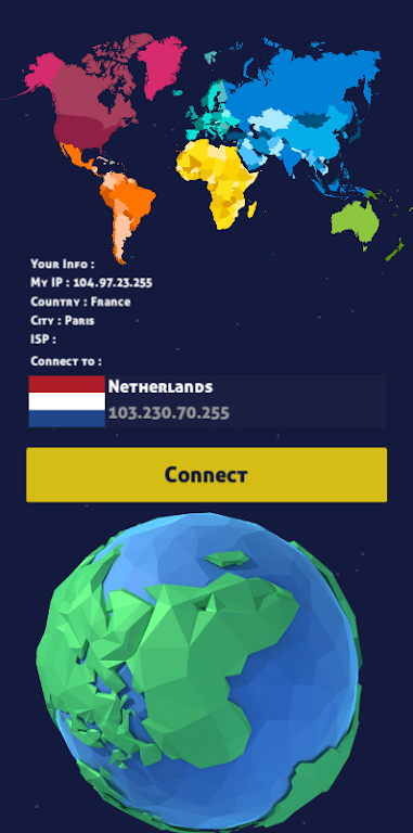 VPN NetherLands - IP for NL Capture d'écran 1