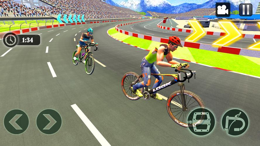 Cycle Race Game Cycle Stunt स्क्रीनशॉट 0