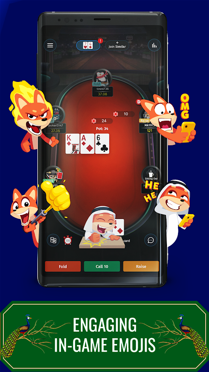 PokerBaazi: Practice Poker ภาพหน้าจอ 0
