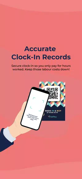 Schermata StaffAny Clock-In & Scheduling 1