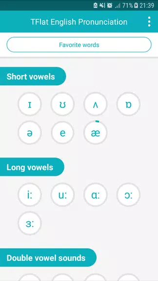 Schermata Speak English Pronunciation 0