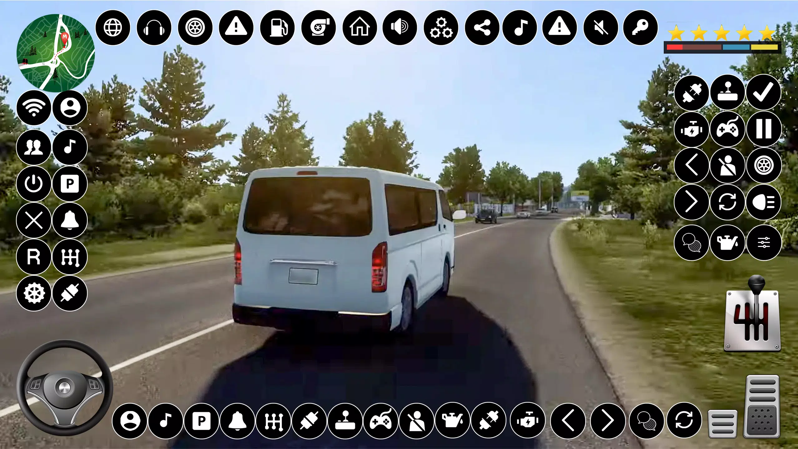 Car Games Dubai Van Simulator ဖန်သားပြင်ဓာတ်ပုံ 3