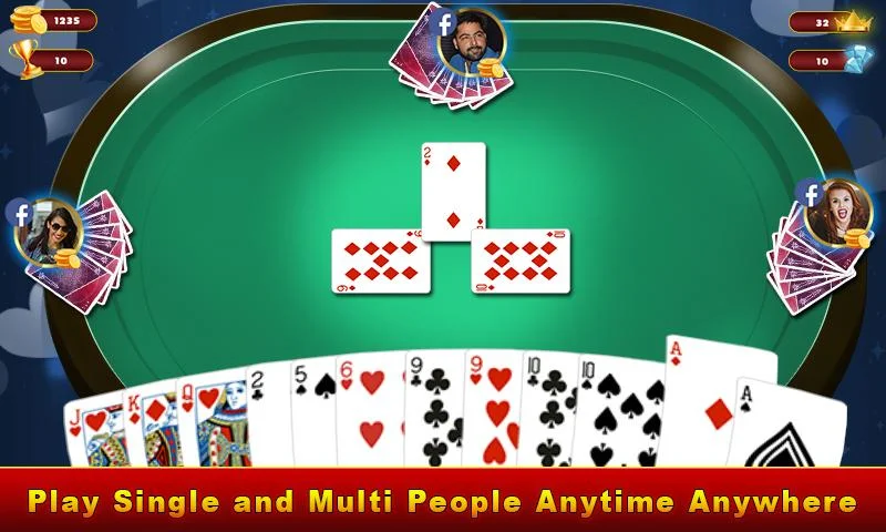 Call Break Gold Spades: Play Original Card Games Captura de pantalla 3