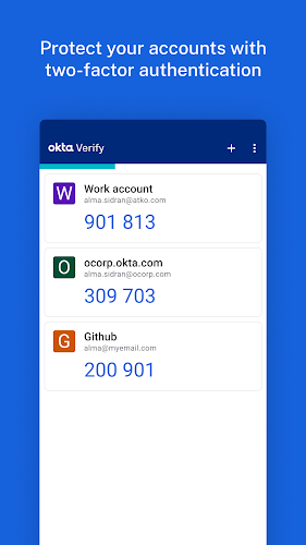 Okta Verify應用截圖第1張