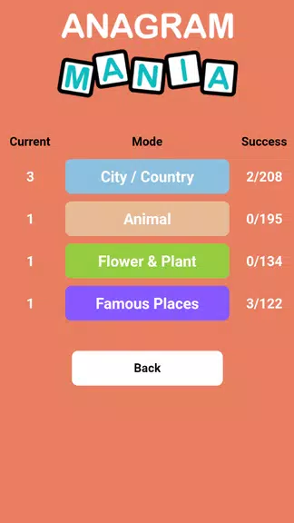 Anagram Mania Captura de pantalla 1