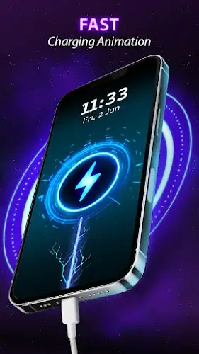 Battery Charger Animation Art Captura de pantalla 1