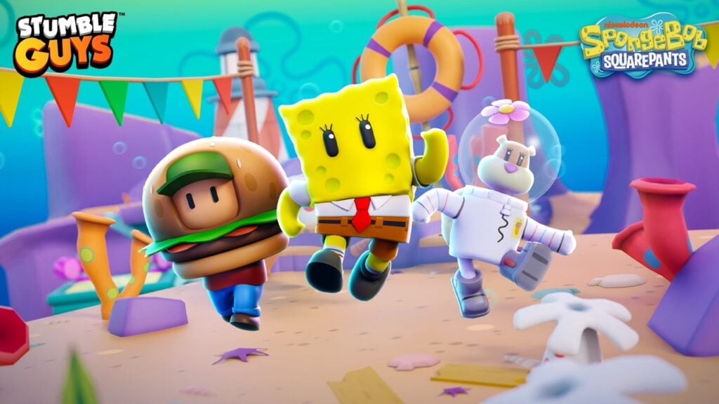 Trow Guys traz Back Bob Esponja junto com seus amigos, novos mapas e modos!