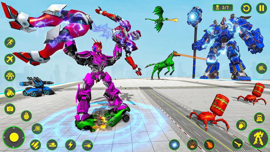 Horse Robot: Car Robot Games应用截图第3张