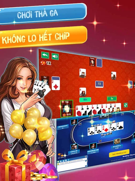 Đánh  tiến lên OFFLINE - tien len mien nam ဖန်သားပြင်ဓာတ်ပုံ 2