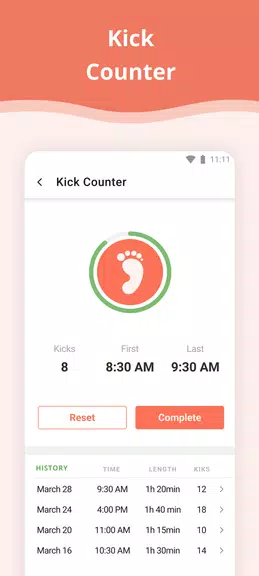Pregnancy App スクリーンショット 2