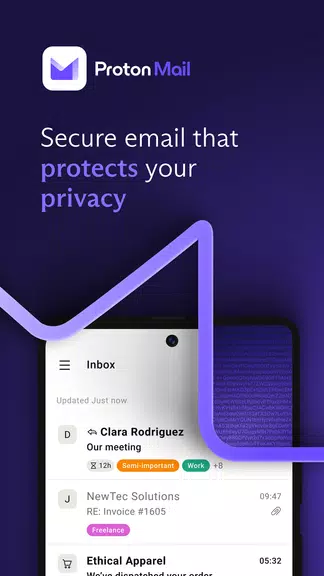 Proton Mail: Encrypted Email Schermafbeelding 0