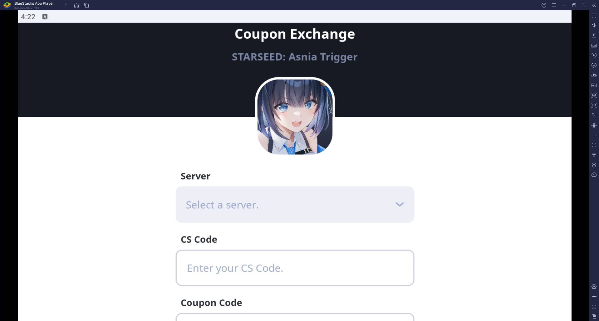 STARSEED: Asnia Trigger Redeem Code Process