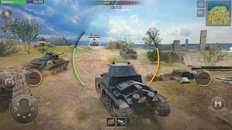 Battle Tanks: Online War games Zrzut ekranu 2