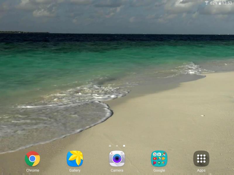 Tropical Beach Live Wallpaper Screenshot 0