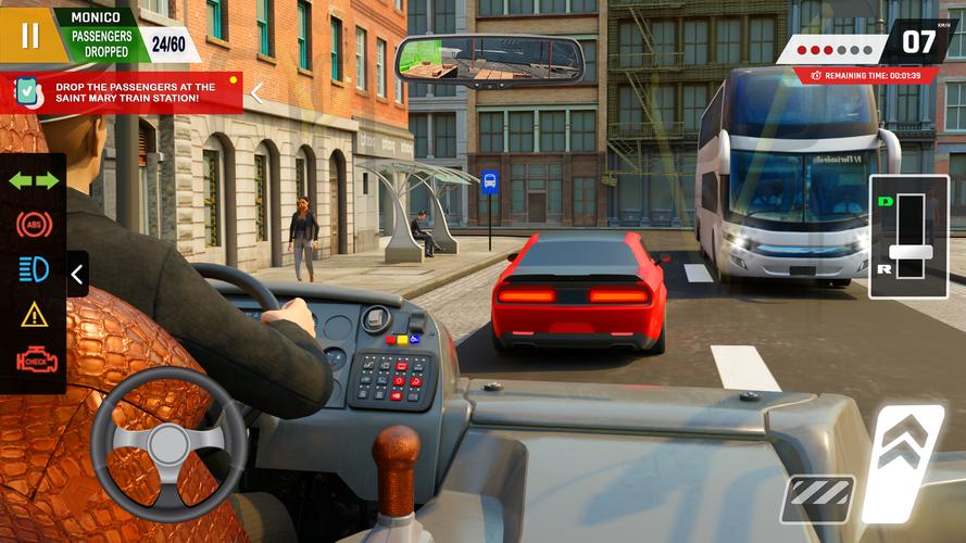 City Bus Simulator : Bus Games Capture d'écran 0