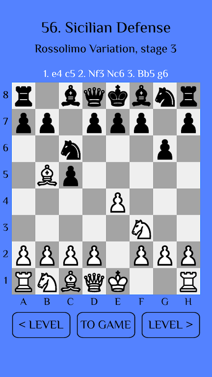 Chess Match-3: Sicilian Captura de tela 1