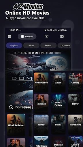 AZmovies: series & movies. スクリーンショット 0