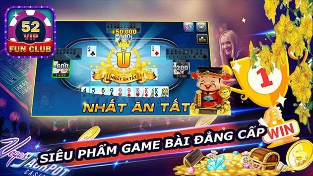 52Vip FunClub Online, Game danh bai doi thuong স্ক্রিনশট 0