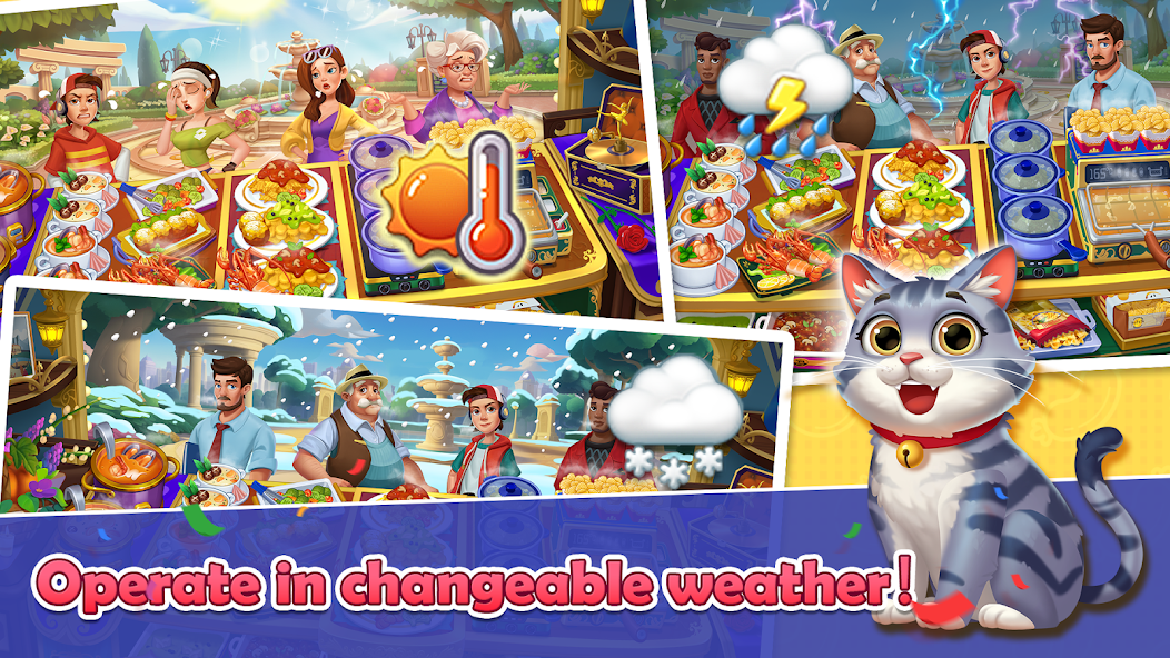 Rita’s Food Truck:Cooking Game Mod應用截圖第3張