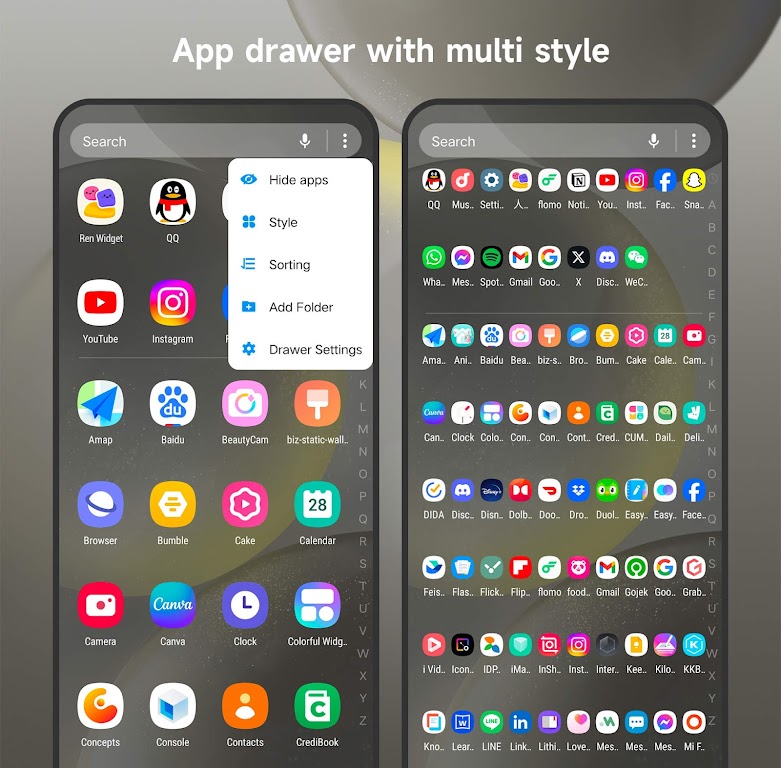 Cool S24 Launcher Galaxy OneUI Mod 스크린샷 2