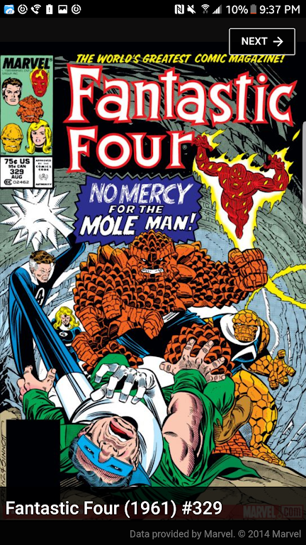 Schermata Marvel’s Comic Covers 1