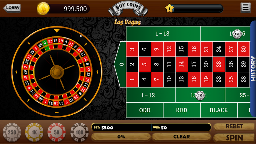 Roulette VIP Deluxe Bet Pro Screenshot 2