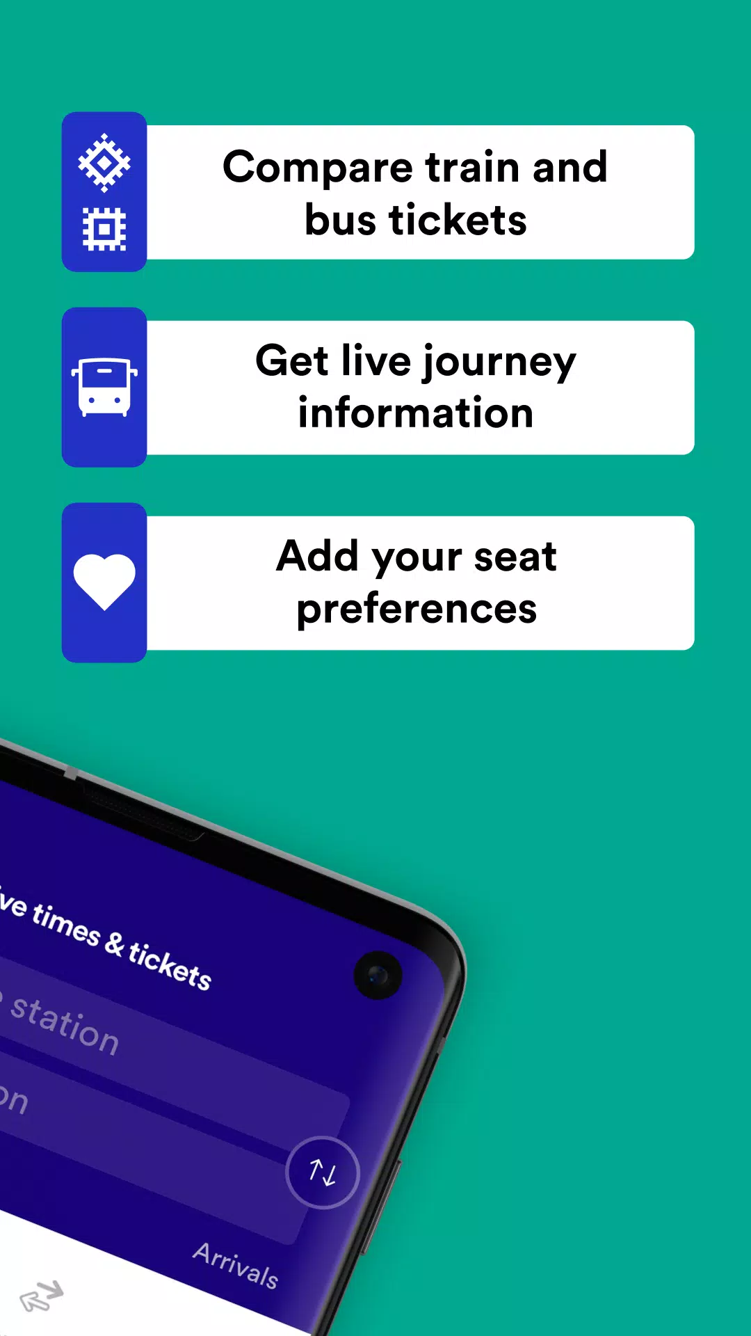 Trainline: Zugtickets kaufen Screenshot 1