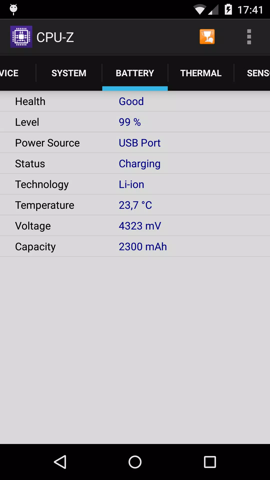 CPU-Z স্ক্রিনশট 3
