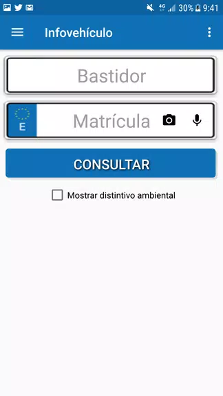 InfovehículoConsultarMatrícula ဖန်သားပြင်ဓာတ်ပုံ 0