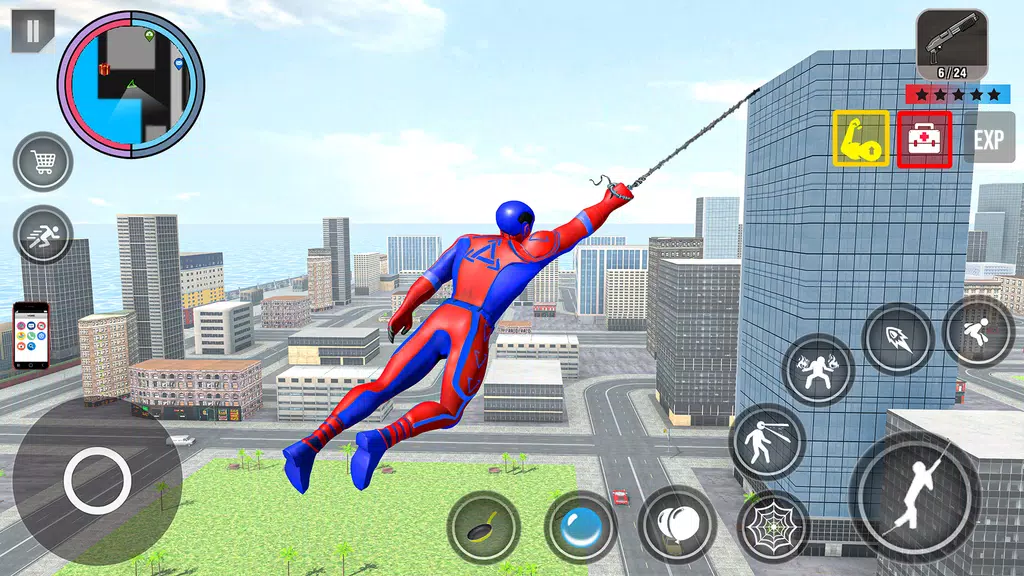 Spider Rope Action Game应用截图第0张