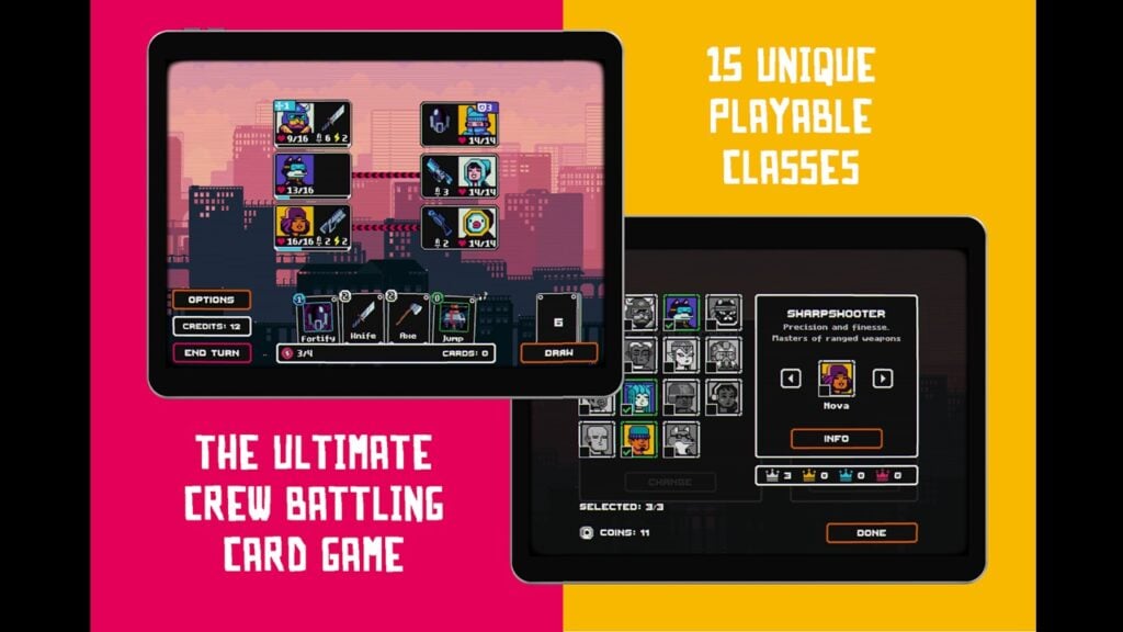 Cyber ​​Quest: Nieuwe Android Crew Battling Card Game