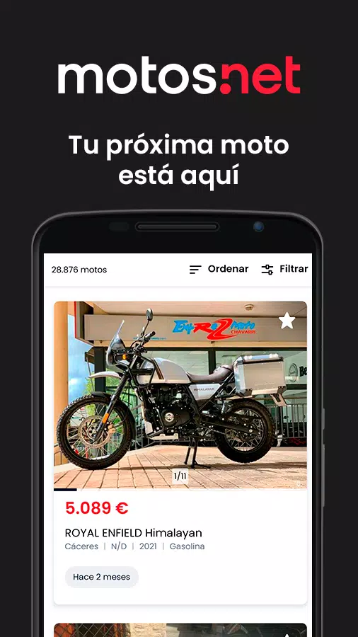 Motos.net Zrzut ekranu 1