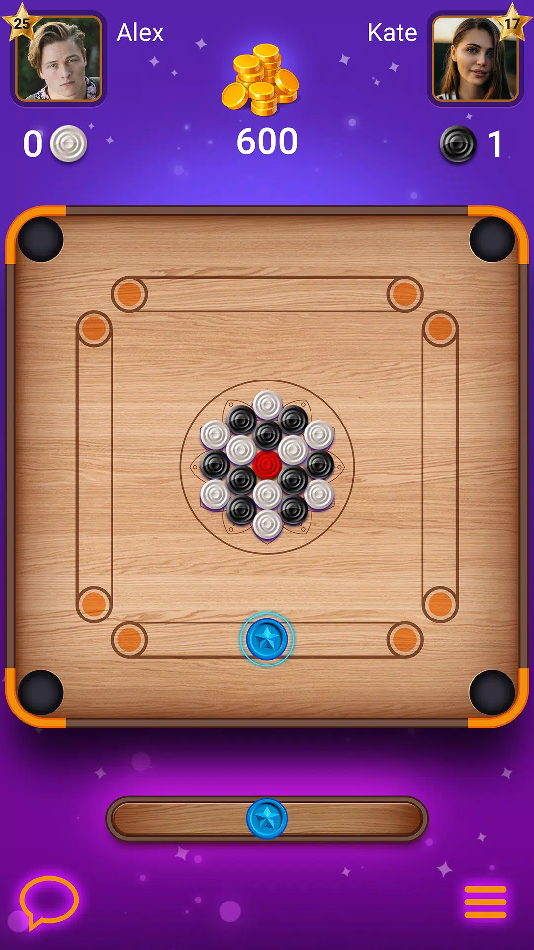 Carrom Lure - игра в бильярд Скриншот 3