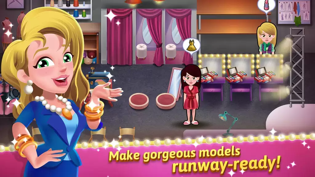 Model Salon Dash: Fashion Game應用截圖第0張