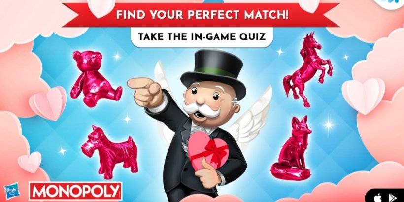 Cập nhật Ngày Valentine của Monopoly