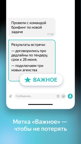 Schermata Yandex Messenger (Beta) 3