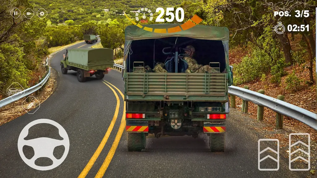 Army Truck Game - Racing Games Captura de pantalla 1