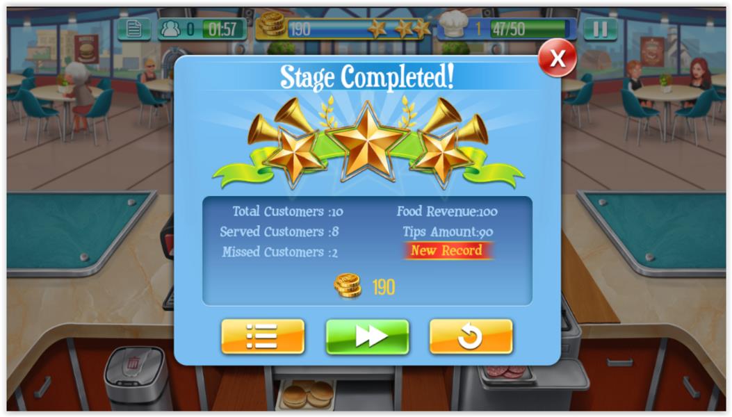 Crazy Cooking - Star Chef Captura de pantalla 0