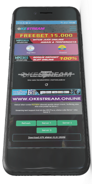 Okestream .info tv Screenshot 0
