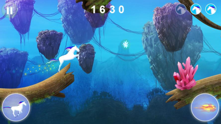 Unicorn dash : Magical Sky スクリーンショット 3