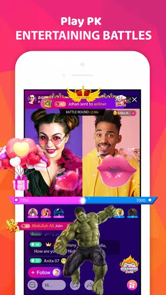 Hive - Live Stream Video Chat ဖန်သားပြင်ဓာတ်ပုံ 2