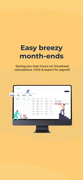 Schermata StaffAny Clock-In & Scheduling 2