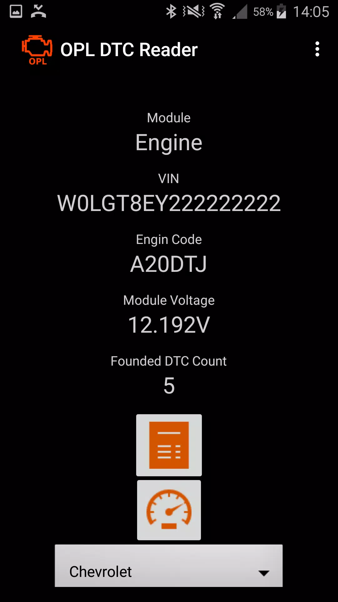 OPL DTC Reader應用截圖第1張