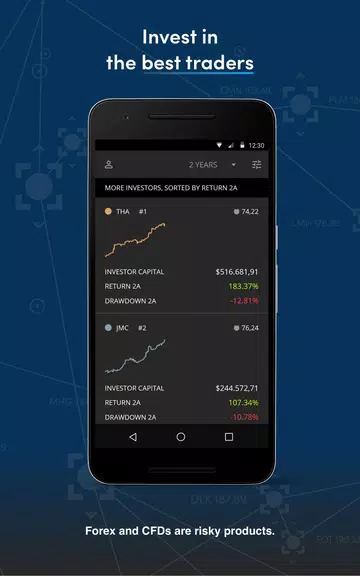 Darwinex for Investors Captura de pantalla 1