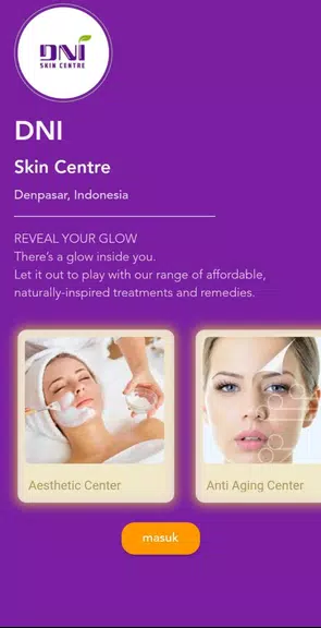 DNI SkinCentre MobileApp Ekran Görüntüsü 0